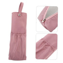 Hot Iron Holder & Mat, Heat Resistant Travel Bag for Curling Iron, Flat Iron - Hair Tool Organizer for Home, Travel (Pink)