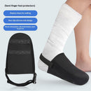 2 PCS Protective Cast Sock Toe Covers for Foot, Soft Warm Cast Socks Over Cast for Men Women Adults, Adjustable Non-slip Cast Toe Covers Fit for Most Casted Foot