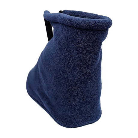 Winter Warm Cast Sock, Thick Fleece Foot Cast Cover - Below the Knee Toe Boot Cover, Protective and Washable Sleeve Wrap, Foot Warmer, (S)Winter Edition (White Plush)