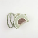 Hamster Carrier Guinea Pig Carrier Bag Small Animal Sugar Glider Pouch Gerbil Hedgehog Portable Travel Carrier Outdoor Hangbag Flying Squirrel Rat Carrier （matcha green）
