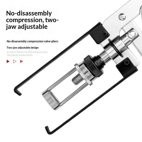 Overhead Valve Spring Remover Compressor Stem Engine Seal Keeper Replace Tool Valve Spring Compressor, Carbon Steel Overhead Valve Spring