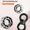 Swing Swivel 30KN Breaking Strength 360° Rotator Safety Rotational Device Hanging Accessory for Rock Climbing, Hanging Hammock, Web Tree Swing, Aerial Dance, Children's Swing Spinner Hanger