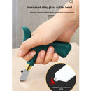 Glass Tile Cutter Tool Kit, Including Glass Breaking Pliers and Glass Cutter, Mirror Cutting Kit, Glass Running Pliers Ceramic Cutting Tool for Easy Glide Glass & Tile Cutter