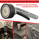 Powerful Neodymium Rare Earth Magnetic Lifer,Heavy Duty Magnet with Adjust Handle for Carrying,1PCS Quick Release Magnet Tool Holder for Gripping Metal Ferrous Parts