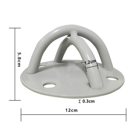Wall Mount Bracket for Suspension Straps Aerial Yoga Swing &Hammock Resistance Band Gym Sports Training Olympic Gymnastic Rings Boxing Equipment Battle Rope