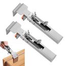 Drawer Front Installation Clamps, 2 Pack Adjustable Drawer Fixing Clamp Stainless Steel, Drawer Front Clamps, Installation Tools for Drawer Cabinet, Quick & Easy Installation of Drawer Fronts
