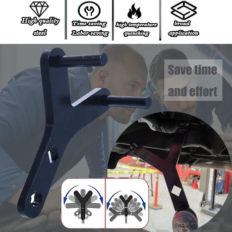 New Upgraded Lower Control Arm Pry Tool, Suspension Removal, Bar Wrench Adapter Head, Casing Removal and Pry Bar Adapter Tool Set Designed for Use