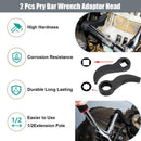 New Upgraded Lower Control Arm Pry Tool, Suspension Removal, Bar Wrench Adapter Head, Casing Removal and Pry Bar Adapter Tool Set Designed for Use