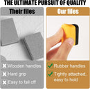 File, Paint File Tool for Quick Removal of Paint Imperfections, Two Sided Mini-File Blade for Repairing Paint Retention, Stains on Cars, Drawing Boards (Yellow)