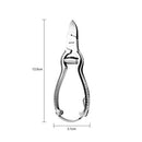 Heavy Duty Podiatrist Toenail Clippers for Thick and Ingrown Nails, Stainless Steel Toe Nail Clipper, Toenail Tools - Silver
