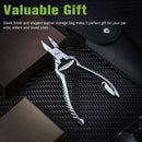 Heavy Duty Podiatrist Toenail Clippers for Thick and Ingrown Nails, Stainless Steel Toe Nail Clipper, Toenail Tools - Silver