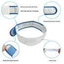 4 pack Fix Leg Bag Strap -Extra Padded Urine Drainage Catheter Leg Bag Support Strap with Soft Elastic Fabric and Comfortable Silicone Grips