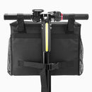 Mobility Scooter Bag – Convenient Organizer Pouch with 14-Inch Laptop Pocket and Cup Holders（black,oniy bag）