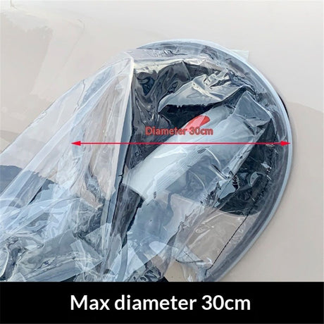 EV Charger Cover, Waterproof EV Charging Port Cover Outdoor, Double-Sided, Rain Snow Sun UV All Weather Protection, Magnetic Electric Car Charger Plug Cover