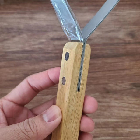 Scraper Fleshing Tool, Hide Scraper Flesher – Hide Tanning Kit, Leather Making Tools, Taxidermy Supplies