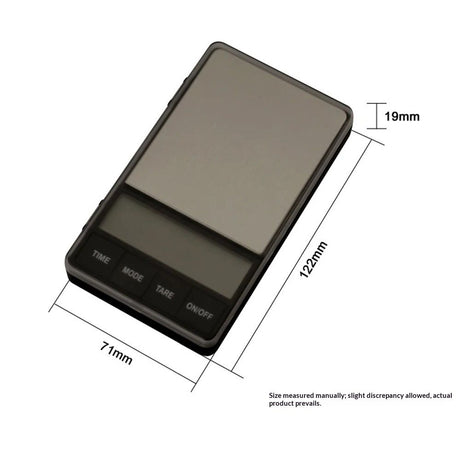 Espresso Scale with Timer 1000g/0.1g Drip Coffee Scale, Small and Handy Barista Scale, Brew Drip Tray Coffee Scale,  Convenient Digital Pocket Scale