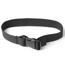 2 Pack Tool Work Belt, Worker Men Belt, Adjustable Electrician Belt,   Multi functional waist bag and waist hanging bag Black(Only includes belt)