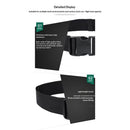 2 Pack Tool Work Belt, Worker Men Belt, Adjustable Electrician Belt,   Multi functional waist bag and waist hanging bag Black(Only includes belt)