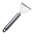 Sharp Stainless Steel Fish Scaler,Multifunction Fish Scale Planer Knife,Fish Scaler Remover Fishs Cleaning Tool Descaler Scales Scraping Tool for Home Market Restaurant (2PCS)