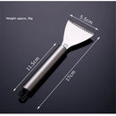 Sharp Stainless Steel Fish Scaler,Multifunction Fish Scale Planer Knife,Fish Scaler Remover Fishs Cleaning Tool Descaler Scales Scraping Tool for Home Market Restaurant (2PCS)