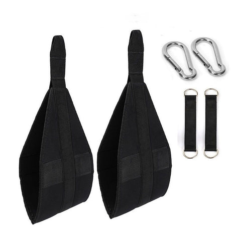 Hanging Ab Straps for Pull Up Bar: Gym Ab Sling Straps for Arm Pull up Workout Support for Training Knee and Leg Raises
