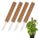 4 Pack  Moss Poles, Stackable Moss Pole for Plants , 35cm Tall Moss Poles for Climbing Plants Indoor, Plant Support Stakes Stand for Potted Plants,