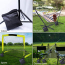 4 Packs Sandbags Weight Bags for Light Stand Photography Video Equipment, Heavy Duty Saddlebag for Backdrop Stand, Photo Tripod, Picnic Table (oniy 4 bag and Mountaineering buckle, bag)