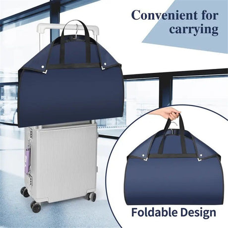 2 pack 40-inch Suit Bag Garment Bag for Travel and Storage, Garment Bags for Hanging Clothes with Zipper and Visible Transparent Window, Black