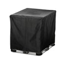Zipper Tote Cover Barlic for 210D Outdoor Water Tank Protective Cover, Oxford Fabric Protective Cover, Rain/Snow/UV Protection(Black)