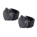 2pcs Bike Mirrors Cycling Rear View Mirror Adjustable Wrist Band Mirror Bicycle Wristband Rear View Mirror