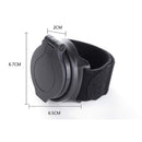 2pcs Bike Mirrors Cycling Rear View Mirror Adjustable Wrist Band Mirror Bicycle Wristband Rear View Mirror