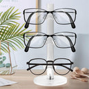 3 Layers Acrylic Sunglass Organizer, Eyelasses Holder, Sunglasses Display Stand, Eyewear Frame Riser Rack Holder for Glasses Storage（only one eyeglass holder）