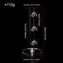 3 Layers Acrylic Sunglass Organizer, Eyelasses Holder, Sunglasses Display Stand, Eyewear Frame Riser Rack Holder for Glasses Storage（only one eyeglass holder）