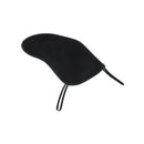 2 Pcs Violin Chinrest Pad 1/2 1/4 Cotton Chin Rest Cover Violin Shoulder to Practice, Black （Style 2)