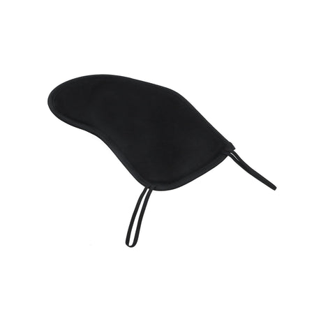 2 Pcs Violin Chinrest Pad 1/2 1/4 Cotton Chin Rest Cover Violin Shoulder to Practice, Black （Style 2)