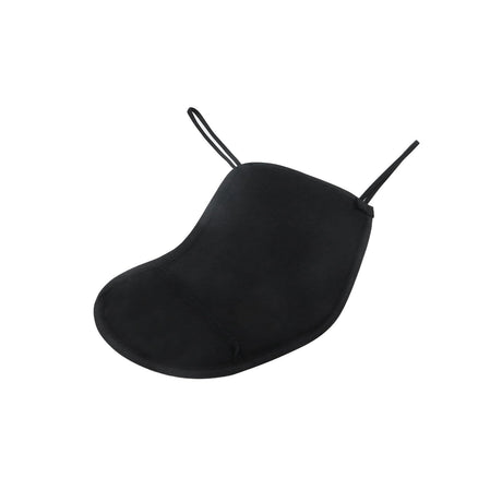 2 Pcs Violin Chinrest Pad 1/2 1/4 Cotton Chin Rest Cover Violin Shoulder to Practice, Black （Style 2)