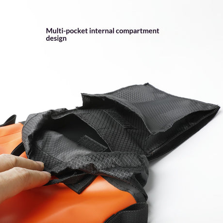 Throw Line Storage Bag,Caving Mountaineering Camping Outdoor Sports Accessories Hiking Waterproof Rope Organizer