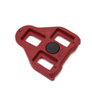 Bike Cleats – (Pair) Replacement 3Cleat Set for 3 Bolt Bicycle Pedals, Durable Red Cleats for Road and Indoor Cycling Shoes（Excluding shoes）