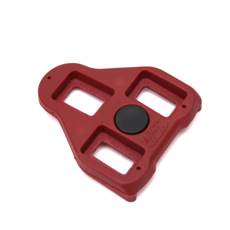 Bike Cleats – (Pair) Replacement 3Cleat Set for 3 Bolt Bicycle Pedals, Durable Red Cleats for Road and Indoor Cycling Shoes（Excluding shoes）