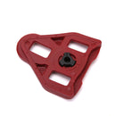 Bike Cleats – (Pair) Replacement 3Cleat Set for 3 Bolt Bicycle Pedals, Durable Red Cleats for Road and Indoor Cycling Shoes（Excluding shoes）