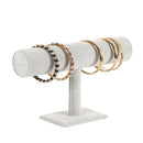 2 pack Covered Wood Jewelry Display, Jewelry Stand, Bracelet Holder Display, Watch Stand, Bracelet Stand,（ oniy 2 box）