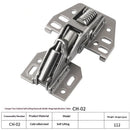 2 PCS Cabinet Hinges Heavy Duty Lid Stay Hinges, Soft Close Lid Hinge, Furniture Door Lift Stay Support Hinge