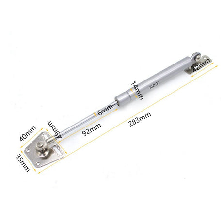 2 Pack 100N/22LBS Drop Down Gas Struts for Drop-Front Desk Downward Slowly Such as Fold-Down Desk, Flap Lid