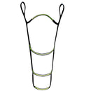 4 Step Hunting Climbing Aider w/High Visibility Steps Marine Rope Ladder for Inflatable Boat, Kayak, Motorboat, Canoeing
