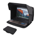 Laptop Sun Shade,Laptop Sun Glare Shield Privacy Screen Hood Laptop Sunshade Bag for Working Outside Outdoor Foldable Laptop Shield Cover Outside（L）