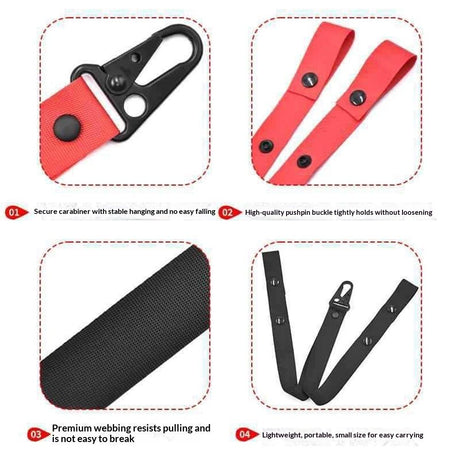 12 Pcs Holder for Cheerleading Accessories for Cheerleader Adjustable Backpack Straps Holder Cheerleader Cheerleading Gifts for Girls