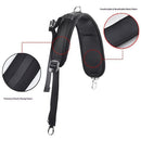 Waterproof Replacement Shoulder Strap with Adjustable Belt for Shoulder Bag Backpack Black Backpack Straps Replacement Adjustable Padded Shoulder Straps for Backpack Dry Bag