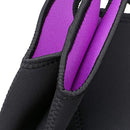 Set of 2 - Insulated Neoprene Wine Carrier Tote Bag + 6 Pack Beer Water Can Carrier Tote Bottle Holder Bottle Cooler Bag - Perfect for Travel with Secure Carry Handle