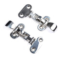 Marine 316 Stainless Steel Anti-Rattle Lockable Hatch,Hold Down Clamp Latch,Marine Hatch Locker (2 PCS)