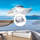 316 Stainless Steel Hatch Pull Flush Lift Boat Ring Hatches Pull Handle with Mount Screws for Boat Deck Hatch Handle and Home Furniture Recessed Handle etc
